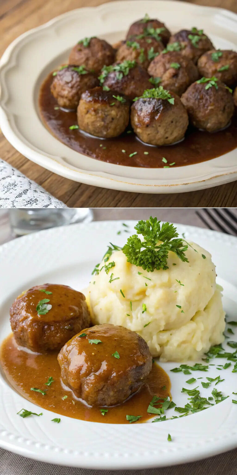 Gehaktballen met Jus en Aardappelpuree: Het Perfecte Comfortfood Recept