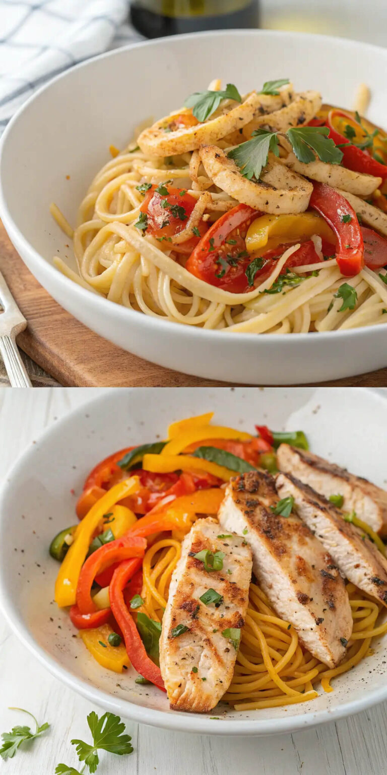 Kip Fajita Pasta: Heerlijke en Gemakkelijke Recepten voor Elke Gelegenheid