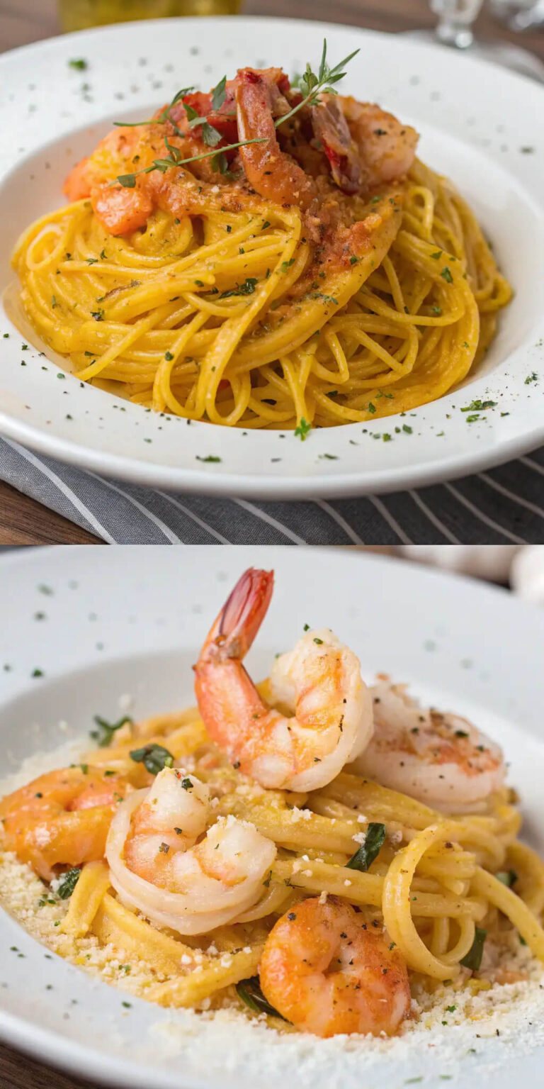 Pasta met Saffraansaus en Garnalen: Een Verrukkelijk Recept voor Liefhebbers van Italiaanse Keuken
