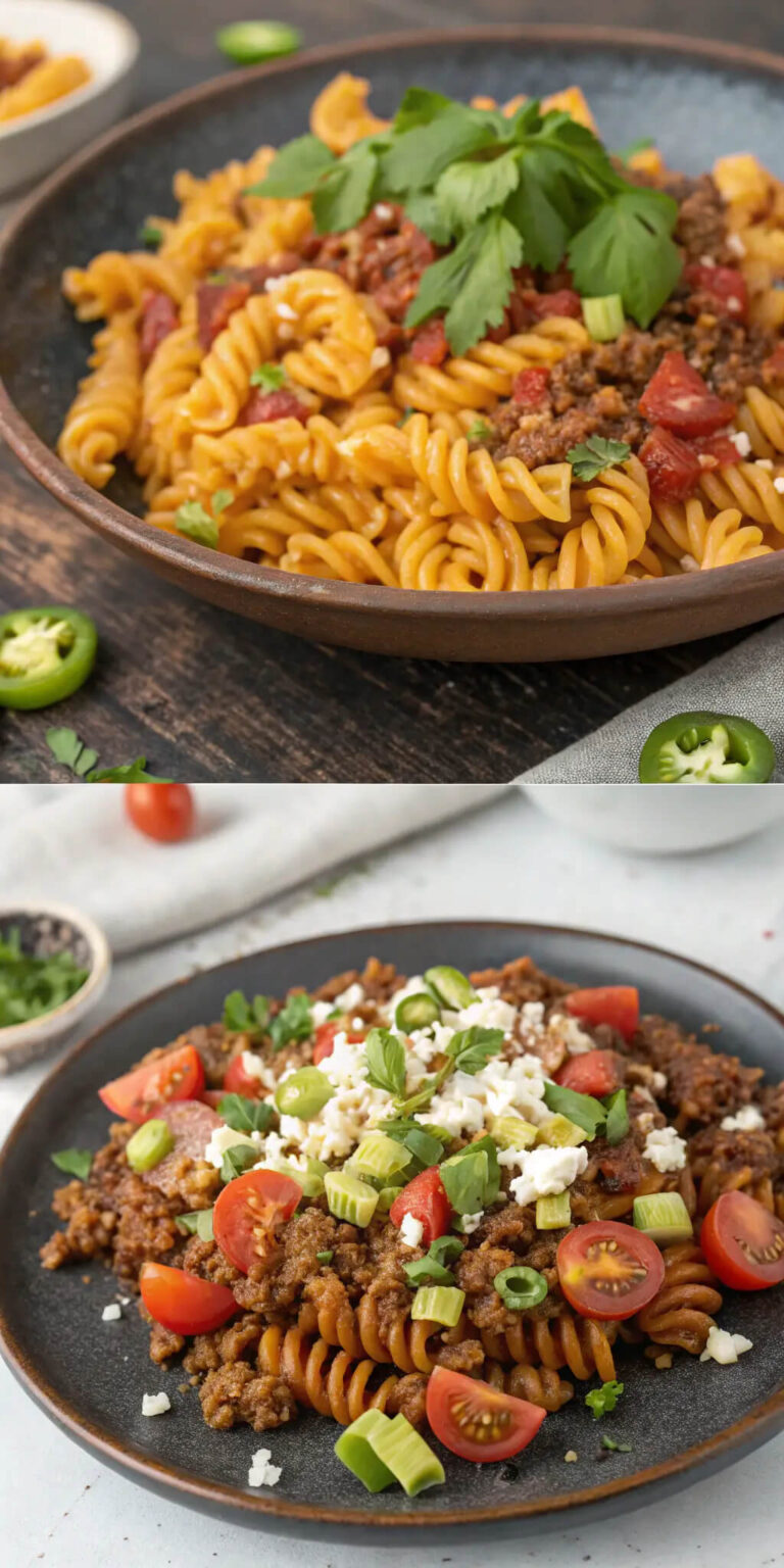 Taco Pasta: Heerlijke Mexicaanse Fusion voor een Snel Avondmaal
