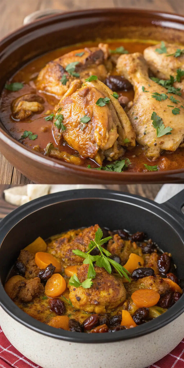 Tajine met Kip en Rozijnen: Heerlijke Marokkaanse Schotel voor Thuis